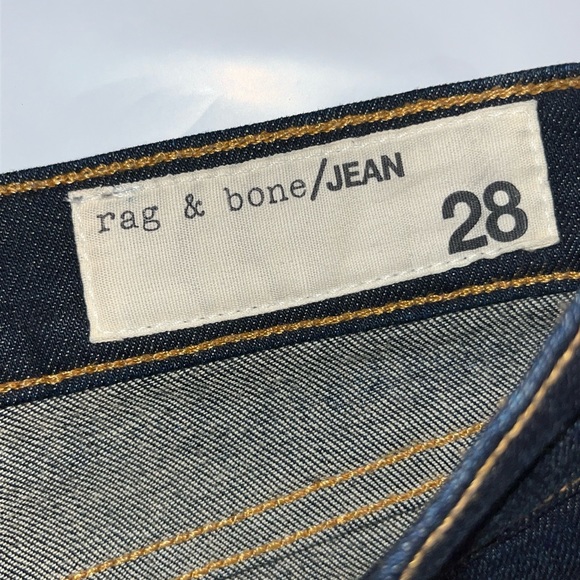 Rag & Bone Woodford Jeans Denim Blue 2W1502K520 Size 28 WOMENs jeans skinny leg - Picture 6 of 16